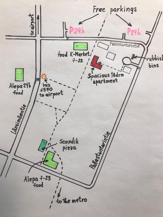Spacious 1Bdrm Apartment Near Metro. Free Parking ヴァンター エクステリア 写真
